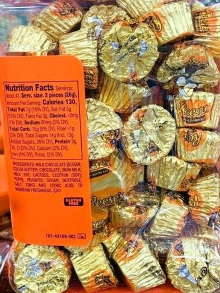 2 Packs Reese&#039;S Miniatures Peanut Butter Cups 38 Oz Each Pack