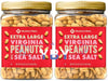 2 Packs Member&#039;S Mark Extra Large Virginia Peanuts 34.5 OZ Each Pack