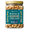 2 Packs Member&#039;S Mark Roasted Whole Cashews with Sea Salt 33 Oz Each Pack