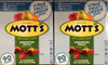 2 Packs Mott&#039;S Real Fruit and Veggie Juice Flavored Snacks Candy 90 Ct 72Oz Each