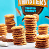 2 Packs Thinster&#039;S Coconut Cookie Thins Party Size 19 Oz Each Pack