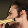 Electric Haircutter for Men USB Rechargeable Rechargeable Golden Buddha Razor Electric Hair Clipper Electric Faders Barber ABS 5