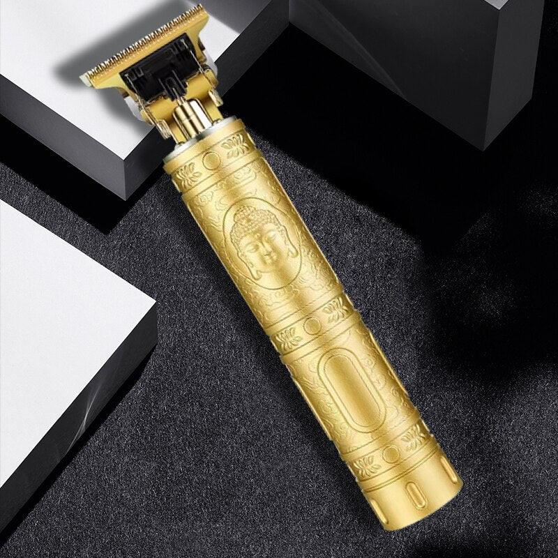 Electric Haircutter for Men USB Rechargeable Rechargeable Golden Buddha Razor Electric Hair Clipper Electric Faders Barber ABS 5