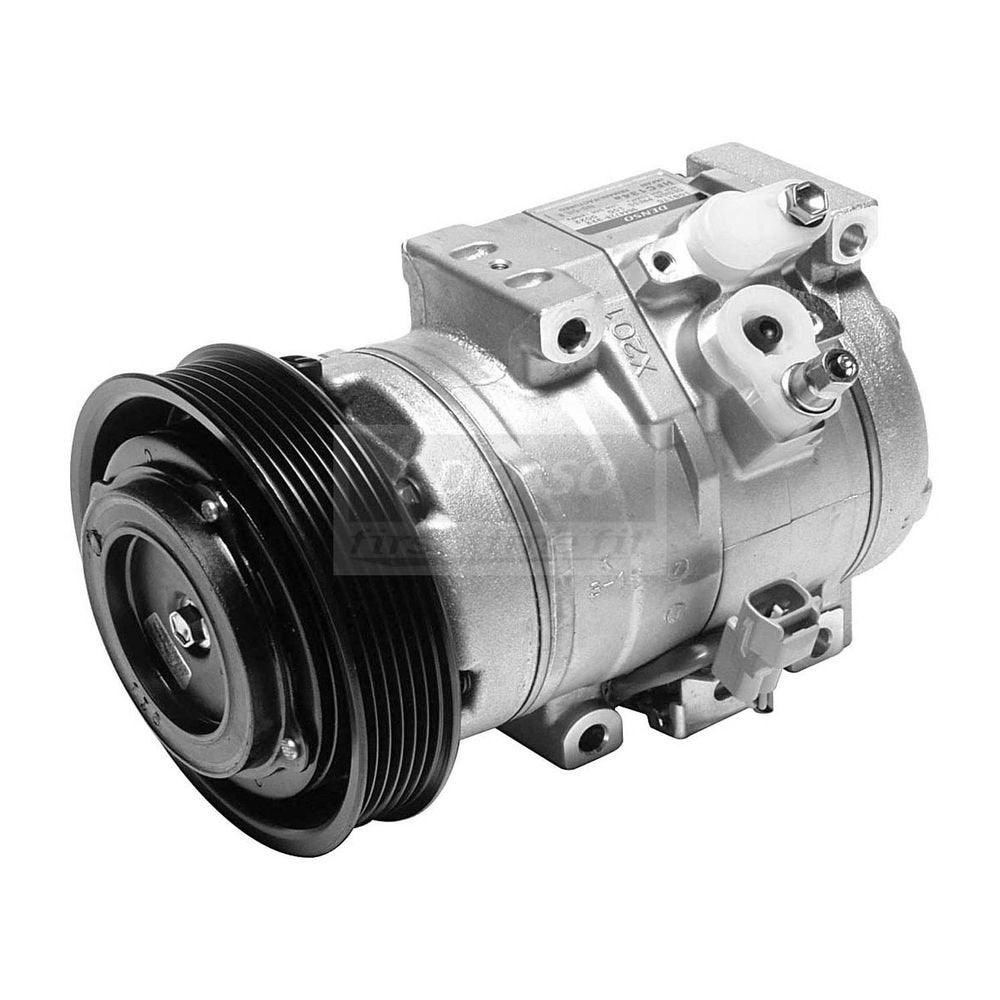 Denso 471-1280 New A/C Compressor with Clutch