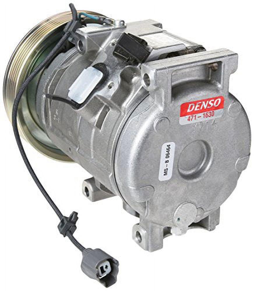 Denso 471-1630 New A/C Compressor with Clutch