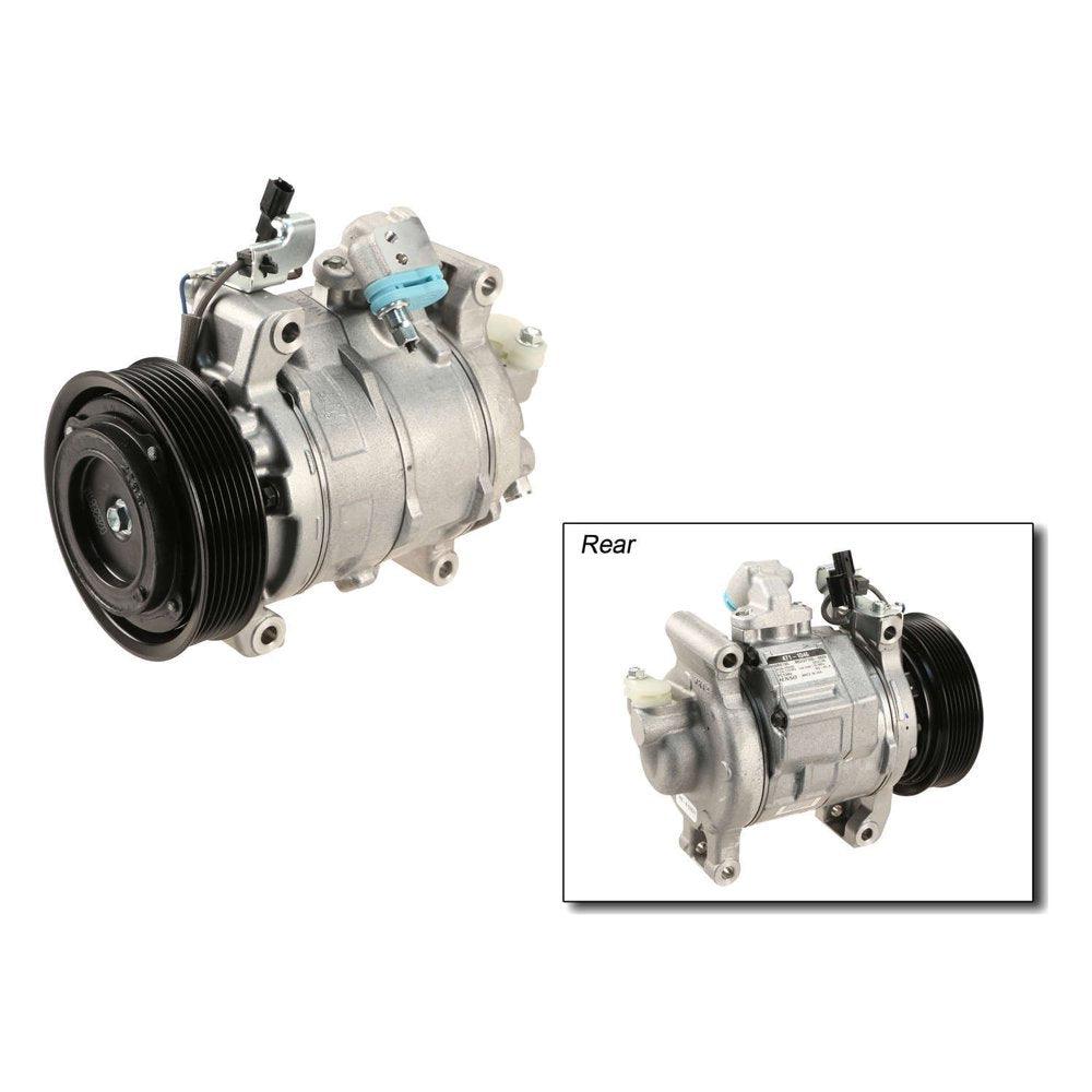 Denso 471-1046 New AC Compressor with Clutch 1 Pack