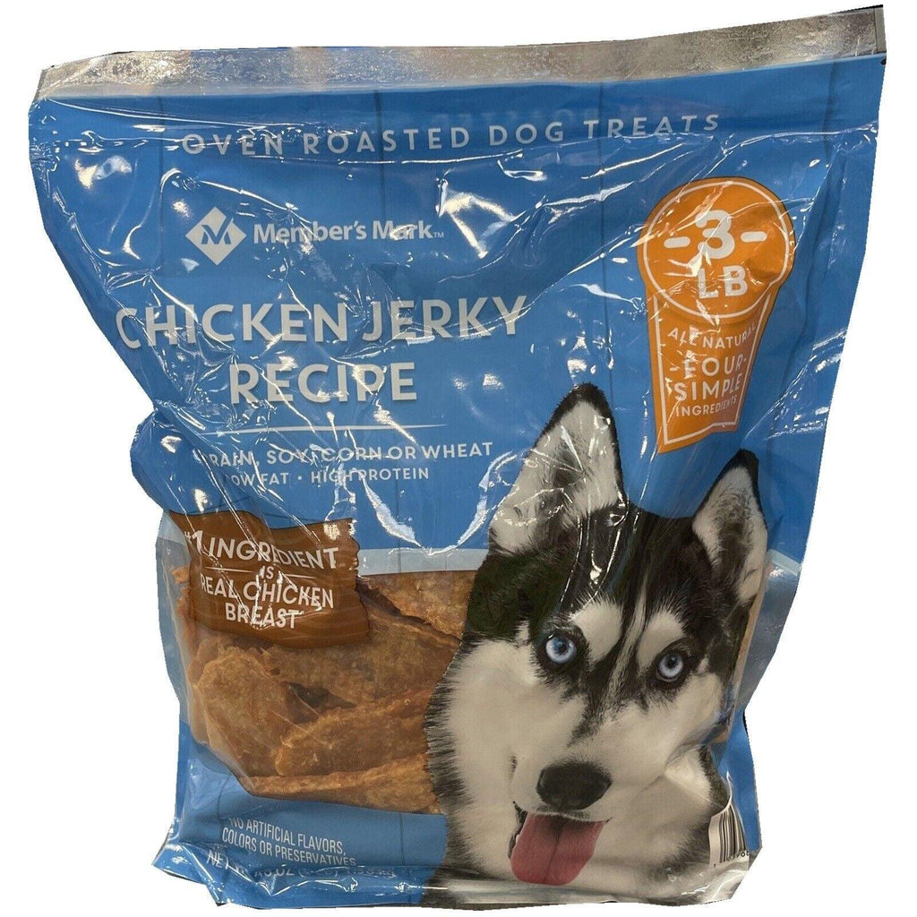 2 Packs Member&#039;S Mark Chicken Jerky Recipe Dog Treats - 48 Oz