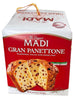 2 Packs Gran Panettone Original Madi Traditional Italian over Baked Cake 35.25Oz