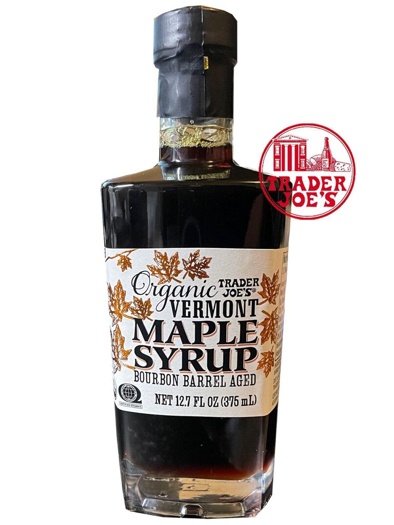 2 Packs 🍁 Trader Joe&#039;S Bourbon Barrel Aged Vermont Maple Syrup Organic 12.7 Oz