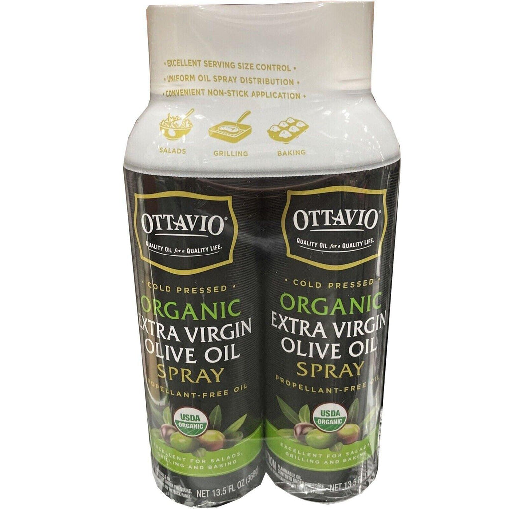 2 Packs Ottvio Extra Virgen Olive Oil Spray