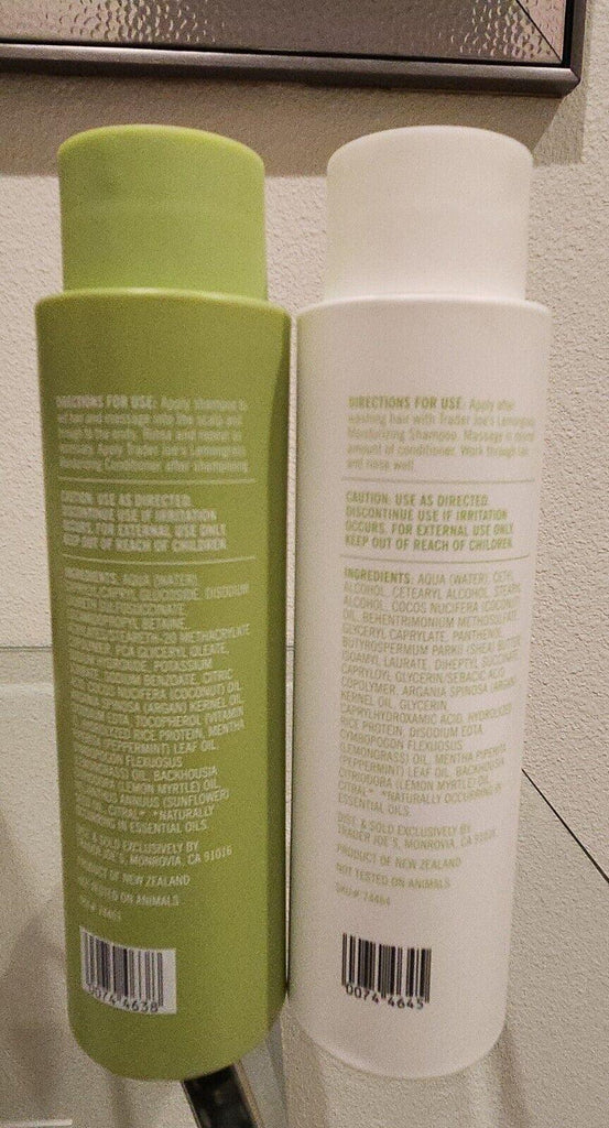 2 Pk Trader Joe&#039;S Moisturizing Lemongrass/Arg