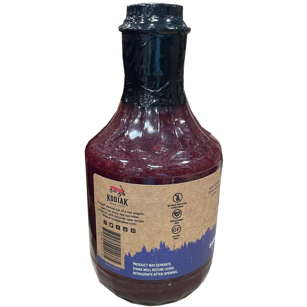 2 Packs Kodiak Cakes Súper Fruit Syrup 32Oz Gluten Free