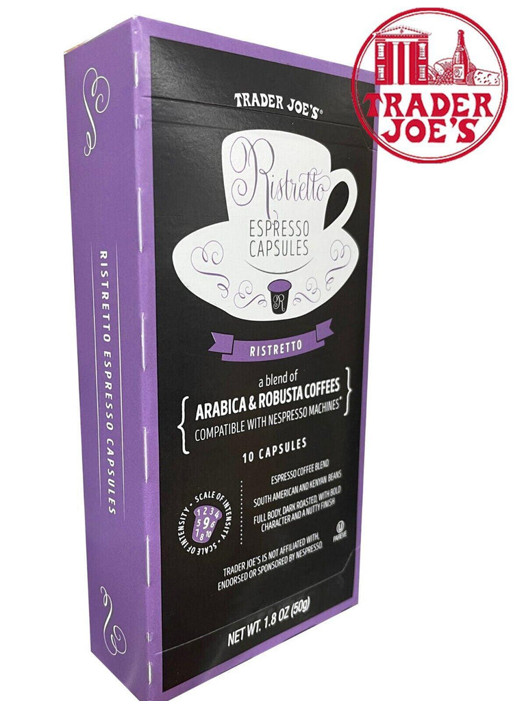 2 Packs Trader Joe&#039;S Ristretto Espresso Capsules - 20 Count Free Shipping!