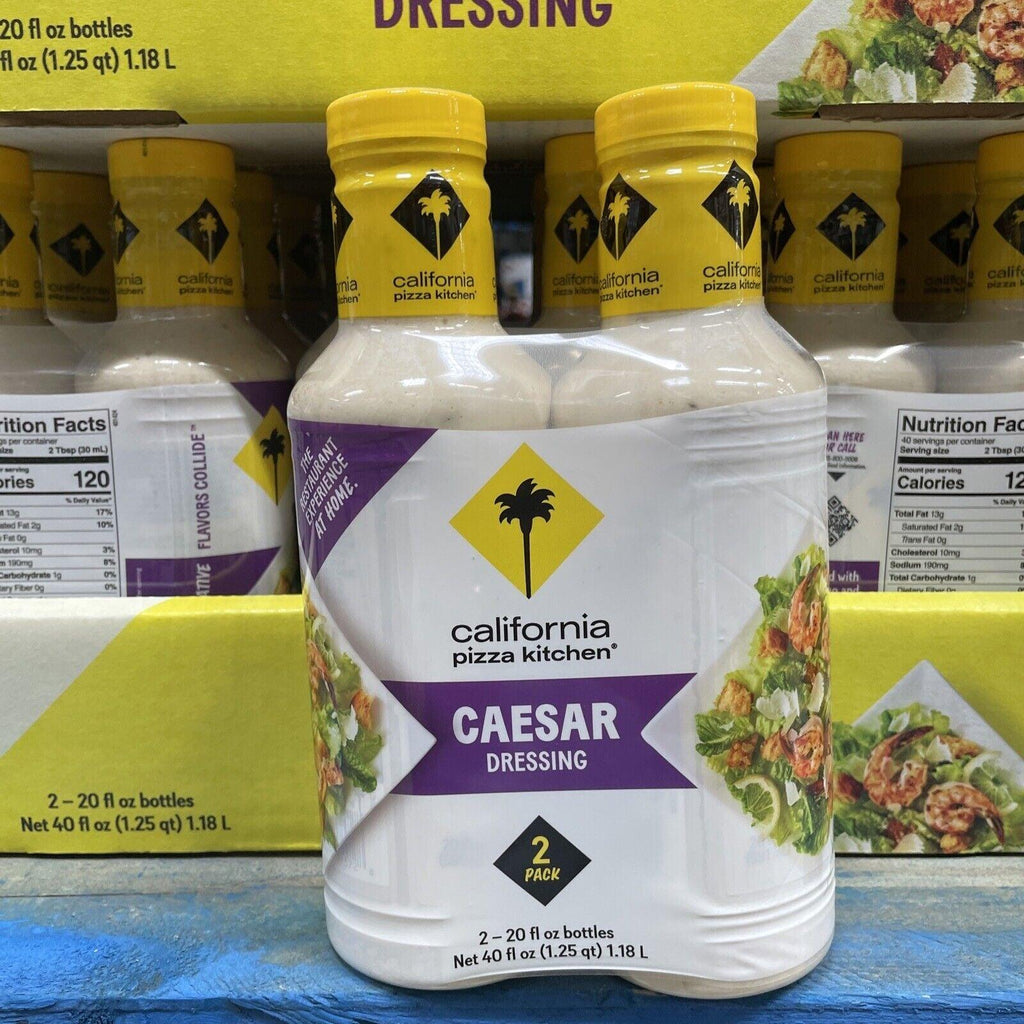 California Pizza Kitchen Cesar Dressing 2-20 Fl Oz Bottles