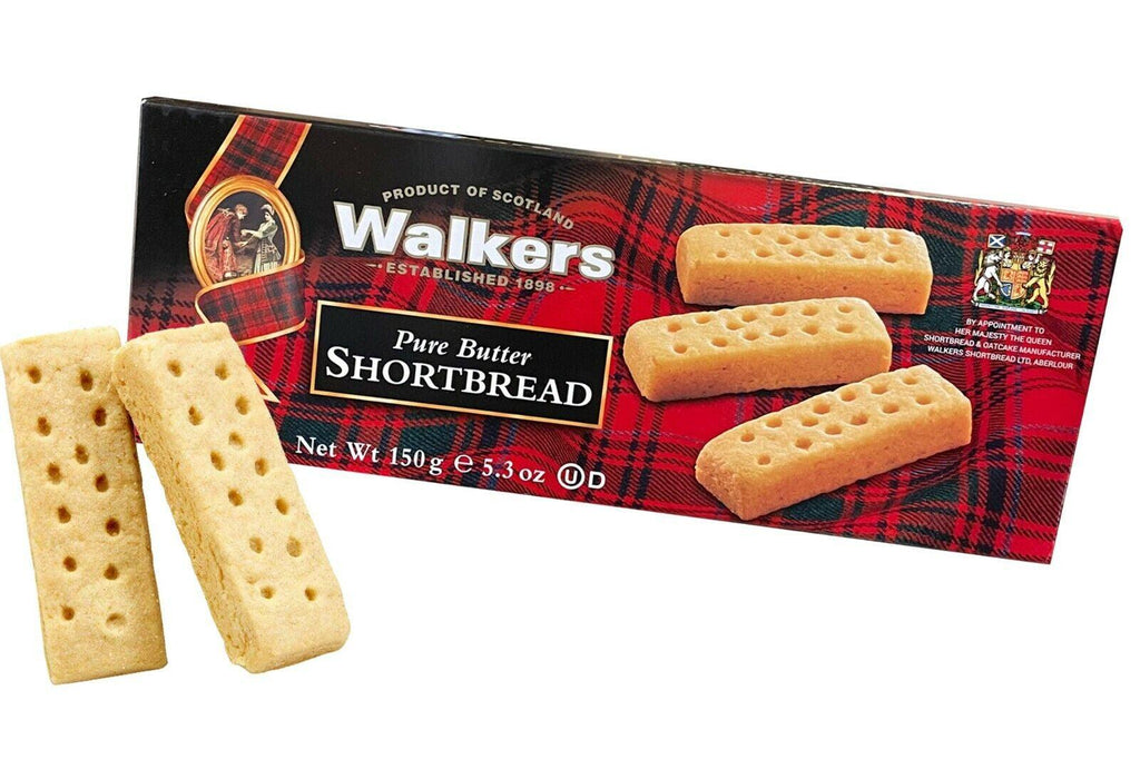 2 BOX 🔥 Walkers Classic Pure Butter Shortbread Fingers 5.3 Oz