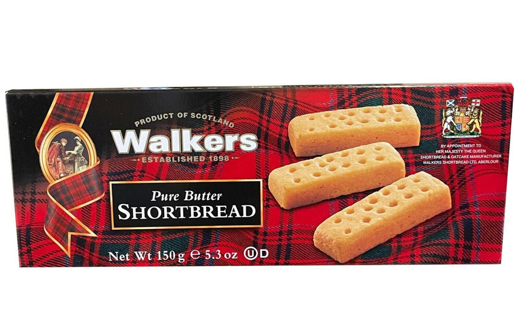 2 BOX 🔥 Walkers Classic Pure Butter Shortbread Fingers 5.3 Oz