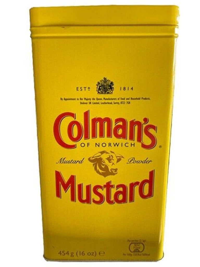 Colman&#039;S Mustard Double Superfine Mustard Powder 16 Oz