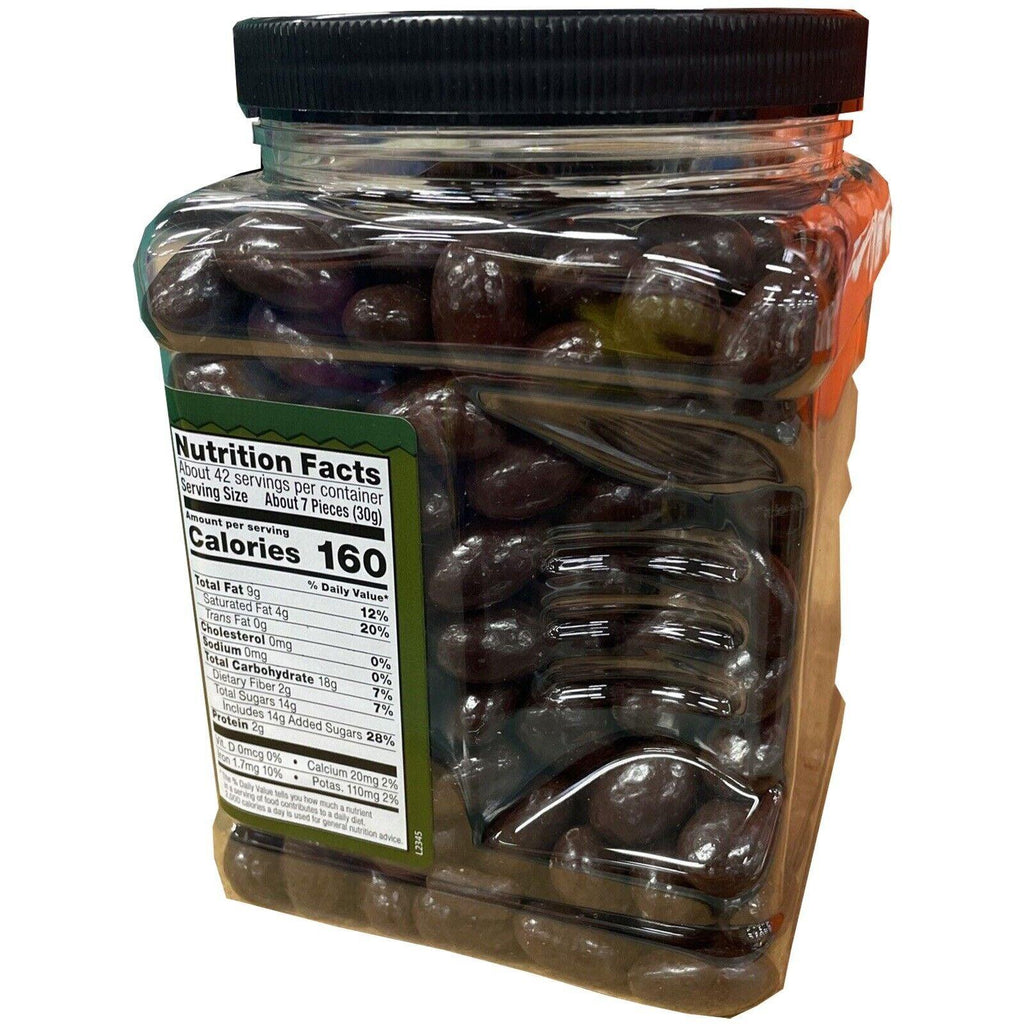 2 Packs Wellsley Farms Dark Chocolate Covered Almonds, 45 Oz.