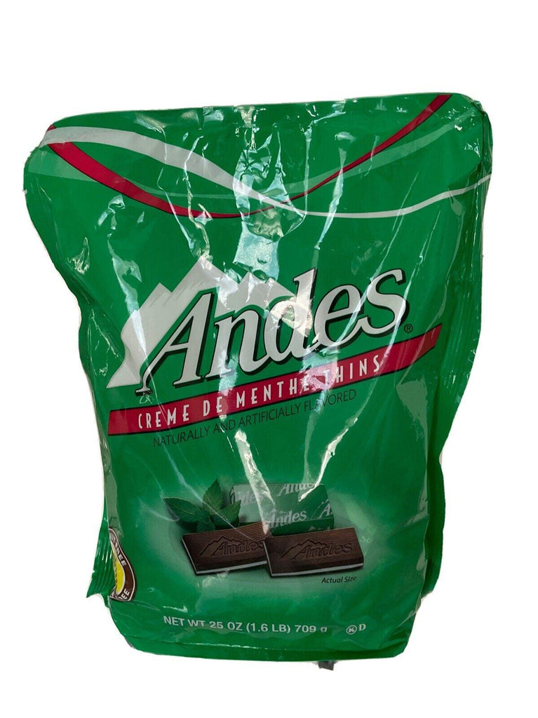 Andes Mints Creme De Menthe Thins 25 Ounce FREE SHIPPING !