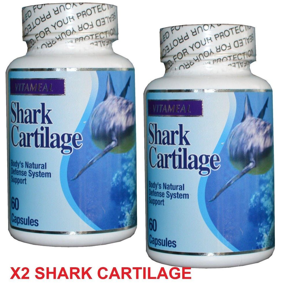 2 Unidades De Shark Cartilage by Vitameal, Cartilago De Tiburon