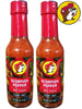 2 Packs Buc-Ee&#039;S Scorpion Pepper Hot Sauce 5 Oz Glass Bottle