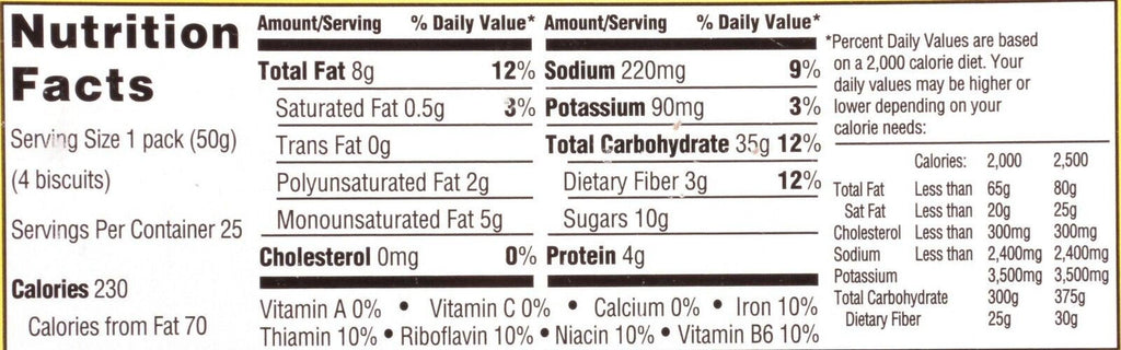 Belvita Cinnamon Brown Sugar Breakfast Biscuits 25 Packs of 4 Cookies 2Lb 12Oz