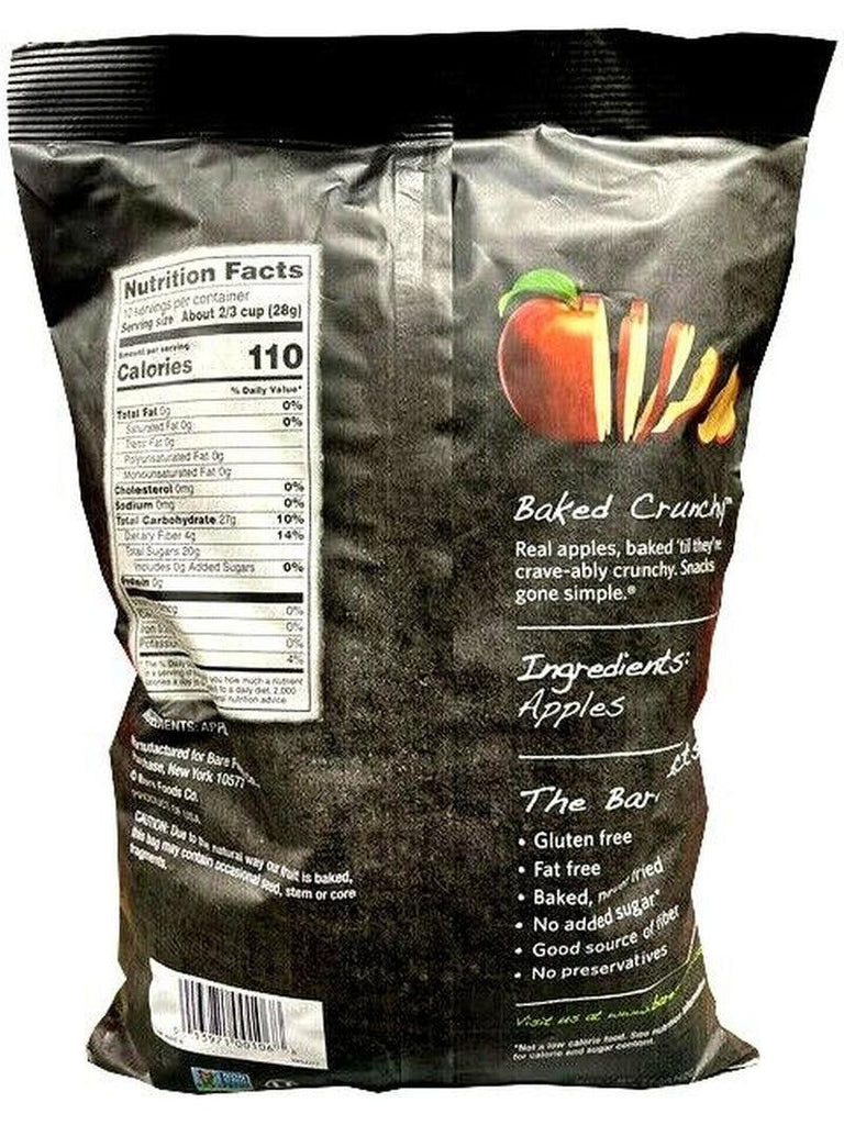 Bare Baked Crunchy Fuji &amp; Red Apple Chips 10Oz