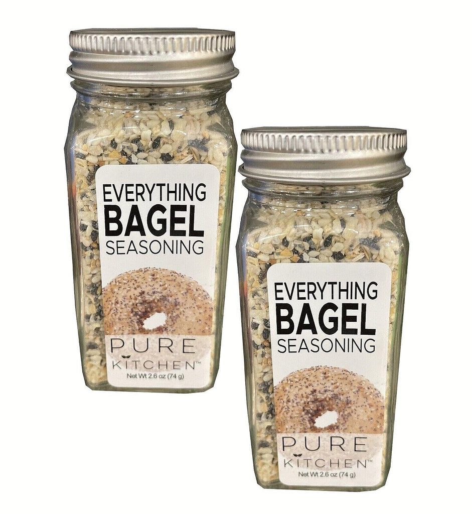 2 UNID Everything Bagel Seasoning Pure Kitchen 2.6 Oz (74G)