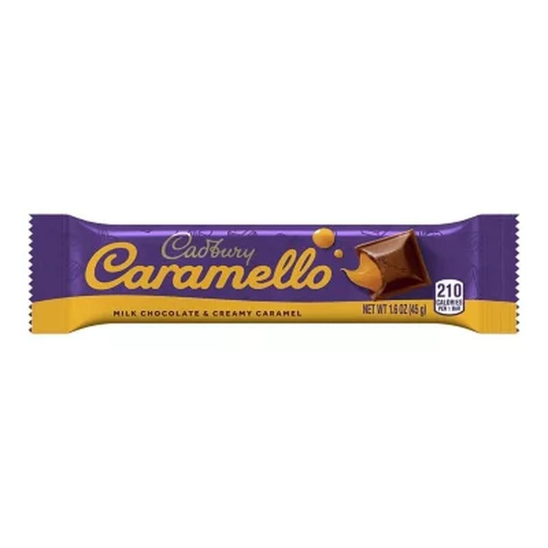 CADBURY CARAMELLO Milk Chocolate and Caramel Candy Bars (1.6 Oz., 18 Ct.)