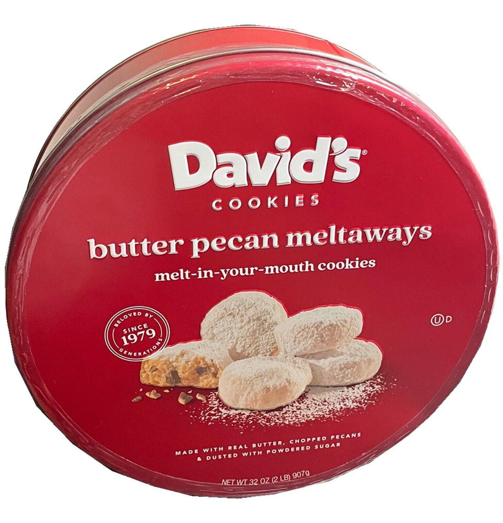 David&#039;S Cookies Butter Pecan Meltaways 32 Oz