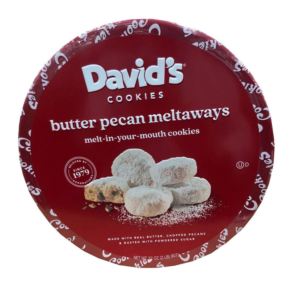 David&#039;S Cookies Butter Pecan Meltaways 32 Oz