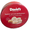 2 Packs David&#039;S Cookies Butter Pecan Meltaways 32 Oz