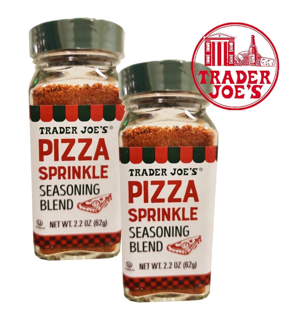 2 Pack Trader Joe&#039;S Pizza Sprinkle Seasoning Spice Blend 2.2 Oz