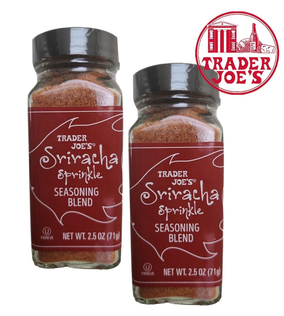 2 Packs Trader Joe&#039;S Sriracha Sprinkle Seasoning Blend NET WT 2.5 OZ Each