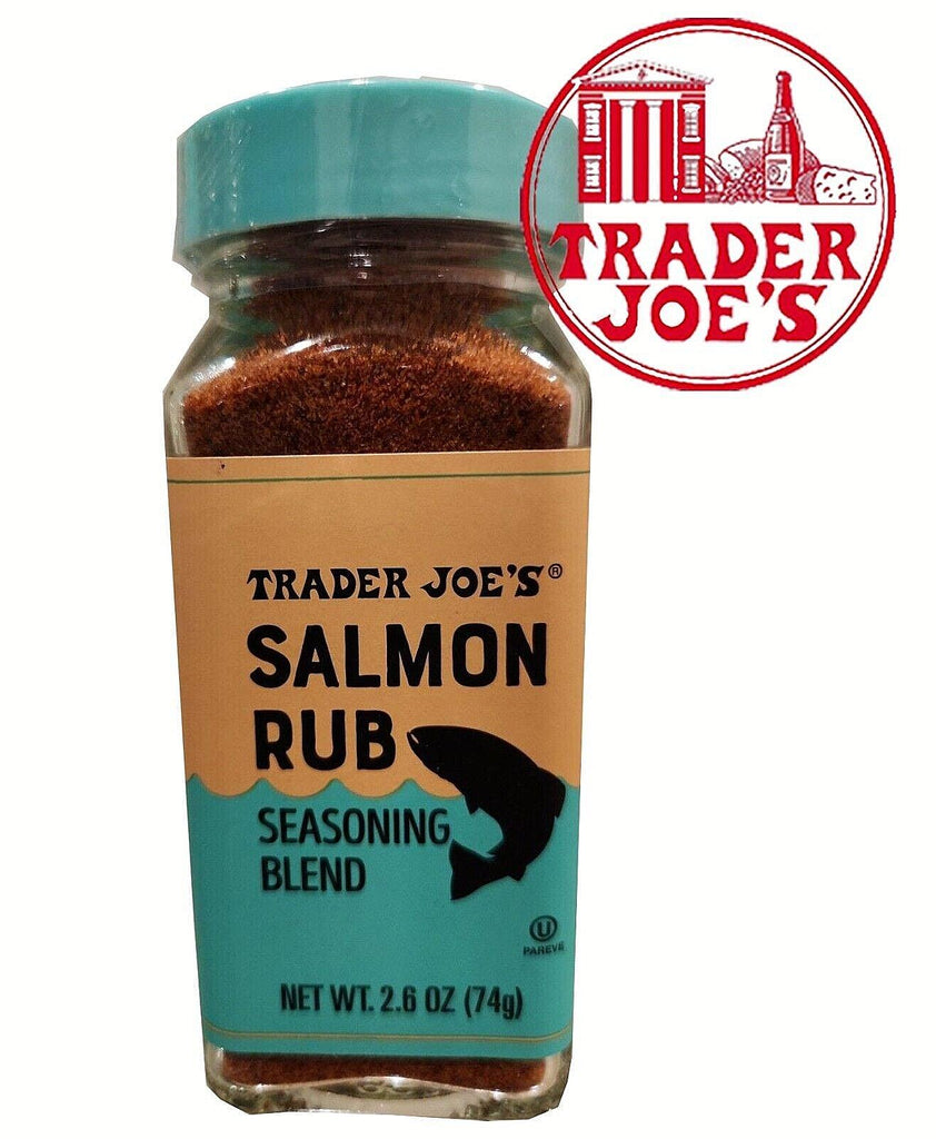 2 Pack Trader Joe’S Salmon Rub Seasoning Blend 2.6 Oz