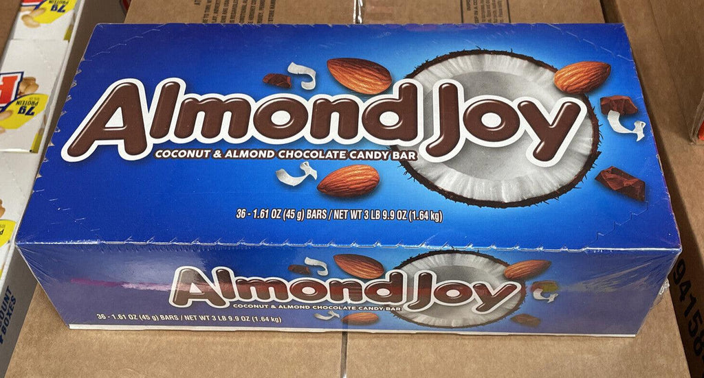 Almond Joy Chocolate Coconut Candy Bar 1.61 Ounce (Pack of 36) - on Sale Now