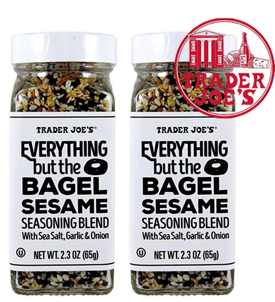 2 Pack Trader Joe&#039;S Everything but the Bagel Sesame Seasoning Blend 2.3Oz (65G)