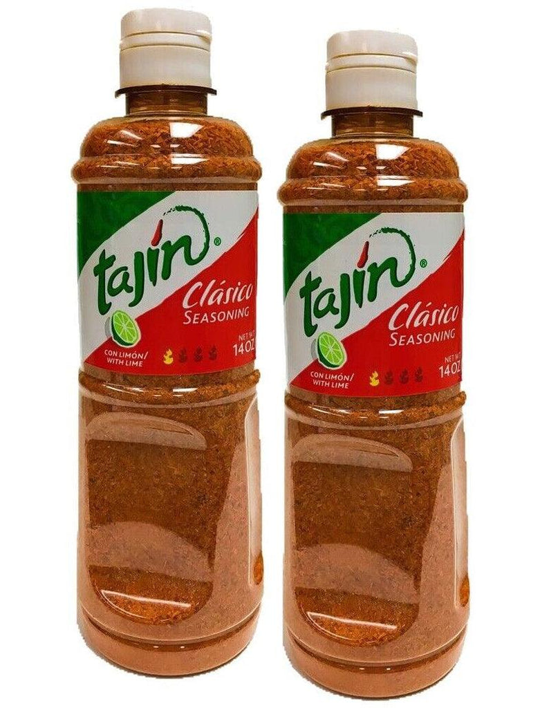 2 Pk Tajin Classic Fruit and Snack Seasoning Clasico 14Oz Mexican Candy