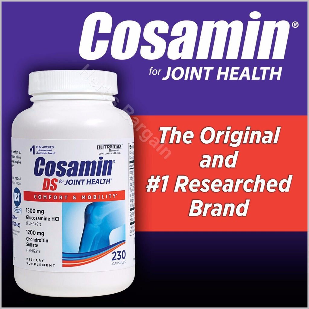 Cosamin DS Joint Health 230 Capsules New Sealed Free Shipping Exp. 02/2027