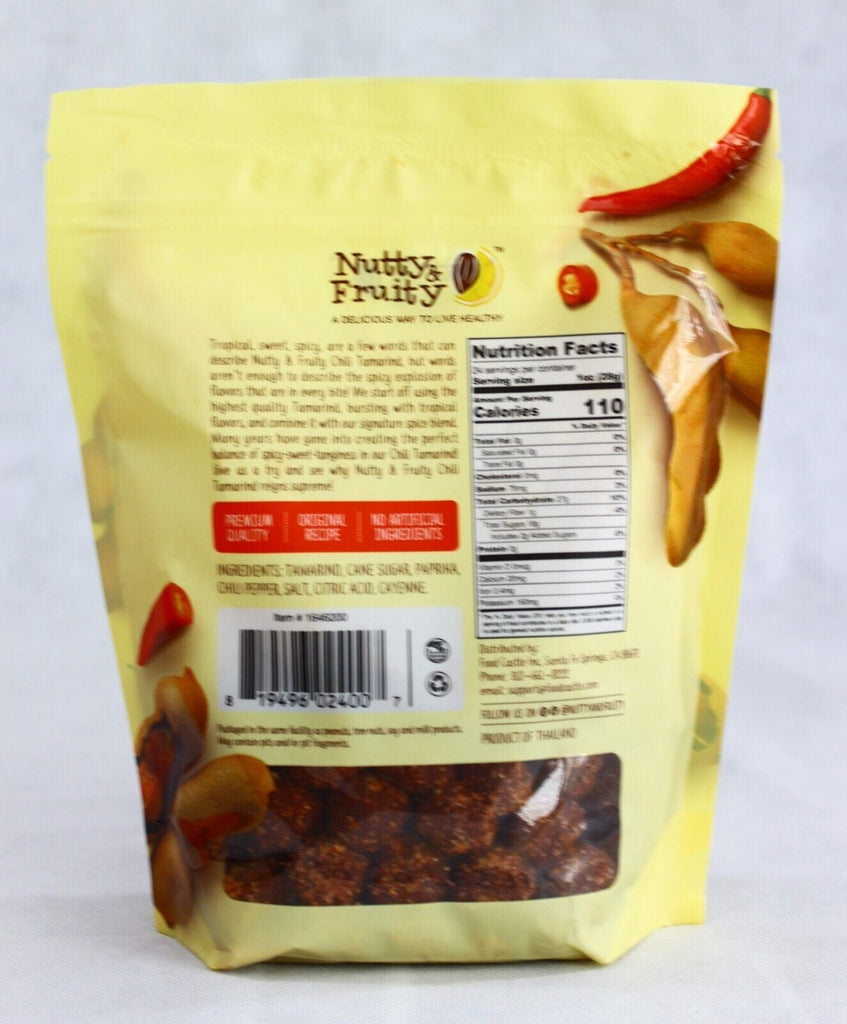 2 Bags of Nutty &amp; Fruity Chili Tamarind Bites 24Oz Each Free Shipping Exp: 01/25