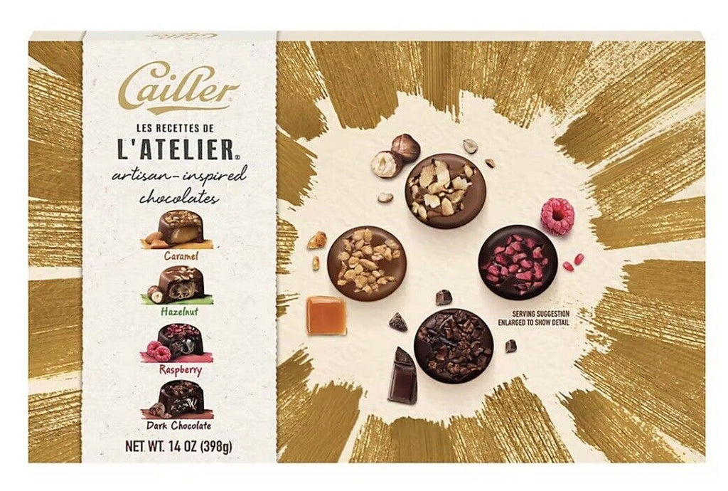 Cailler Les Recettes de L&#039;Atelier Artisan-Inspired Chocolates Gift Box, 14 oz.