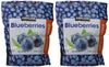 2 Packs Kirkland Signature Organic Whole Dried Blueberries 1 LB 4 OZ Each Pack