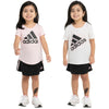 Adidas Kids&#039; 3-Piece Set, White - 7 - Free Shipping