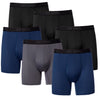 32 Degrees Men&#039;S Comfort Mesh Boxer Brief 6-Pack - Multi - Medium -Free Shipping