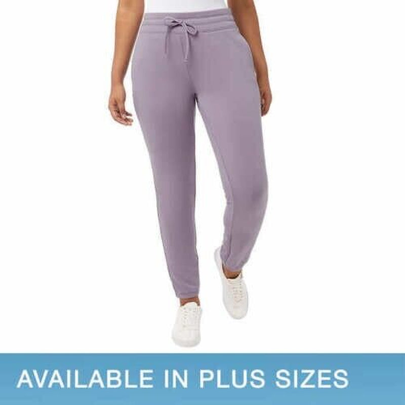 32 Degrees Ladies&#039; Double Soft Jogger - Purple - X-Small - Free Shipping