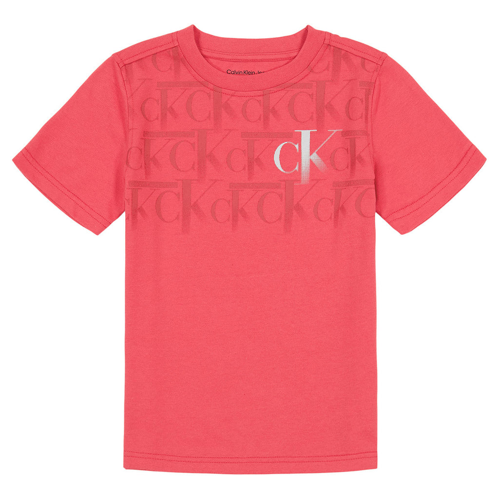 Calvin Klein Kids&#039; 3-Piece Short Set, Red - 6 - Free Shipping