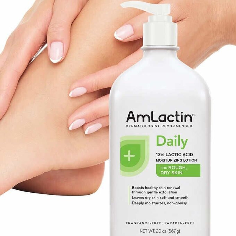 Amlactin Moisturizing Body Lotion, Alpha - Hydroxy Therapy, Daily, 20 Ounces