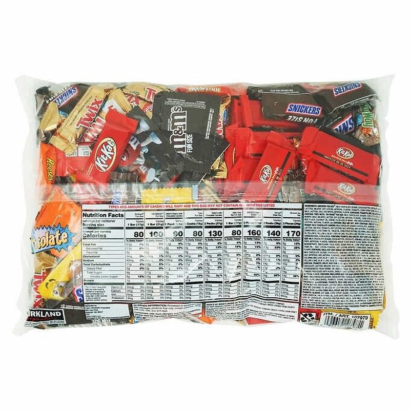 Chocolate Mix Bag, 90 Oz, Ten Different Types of Candies