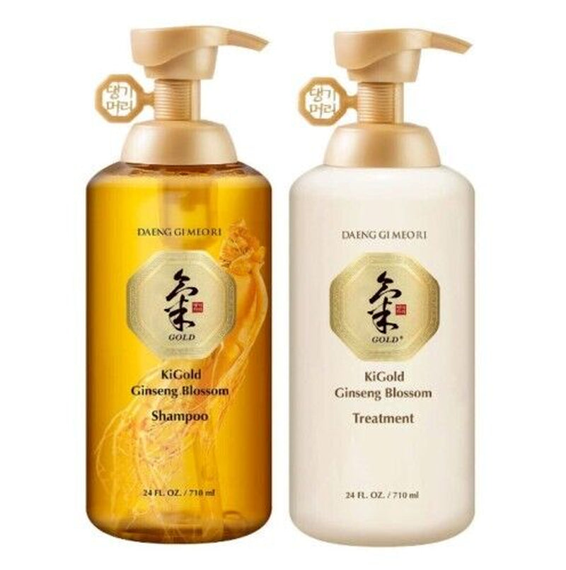 Daeng Gi Meo Ri Ki Gold Ginseng Blossom Shampoo &amp; Treatment Set [Real Ginseng...