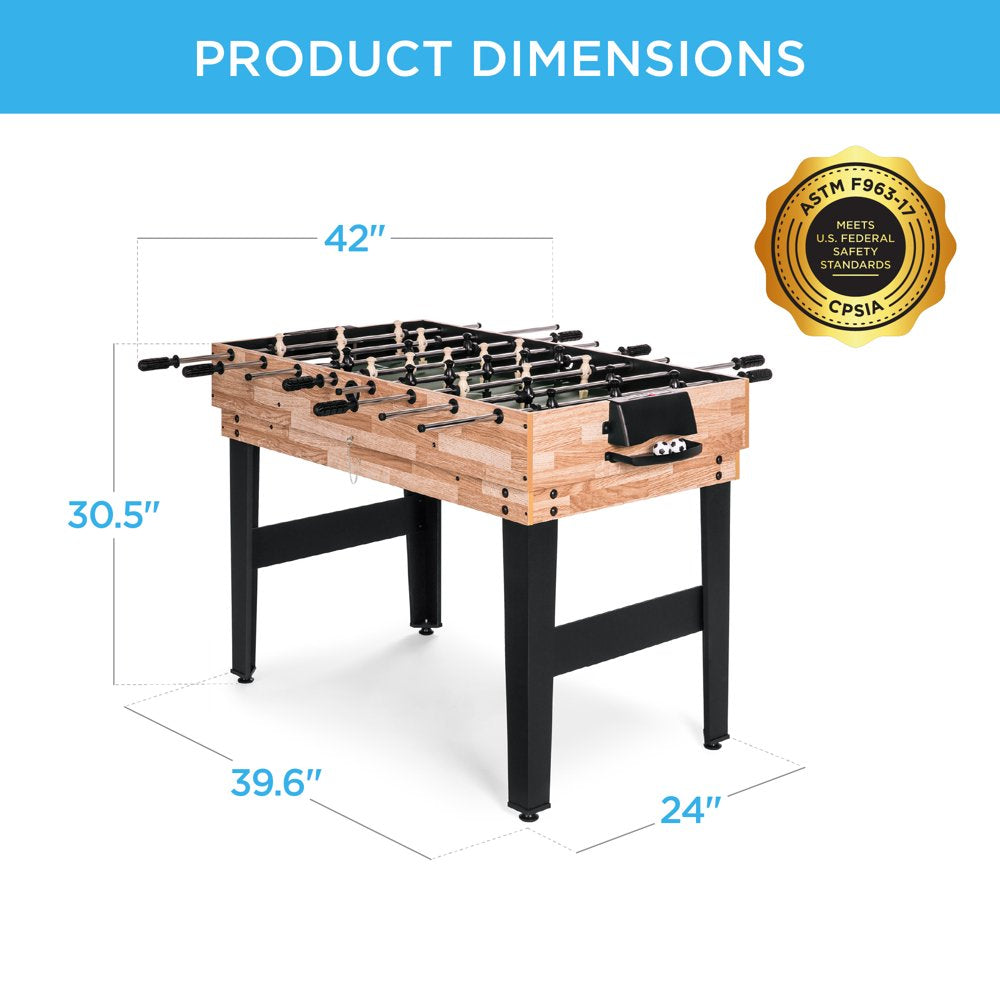 Best Choice Products 2X4Ft 10-In-1 Combo Game Table Set W/ Hockey, Foosball, Pool, Shuffleboard, Ping Pong, Chess, Cards